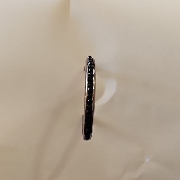 Park Lane Silver-Tone Hoop Earrings - Picture 2 of 3